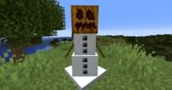Snow Golems (Image via Minecraft)